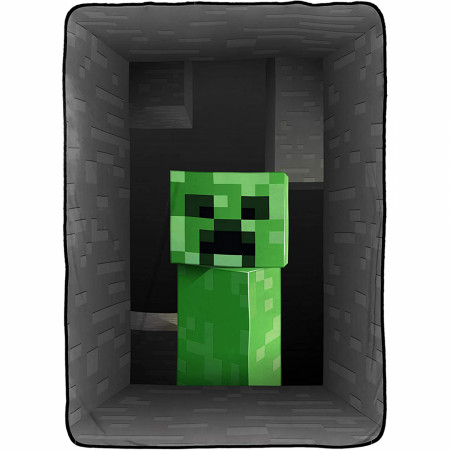 Minecraft Creeper 62" x 90" Soft Fleece Blanket